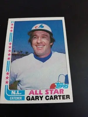1982 Topps - All-Star Gary Carter #344. Montreal Expos. NRMT+