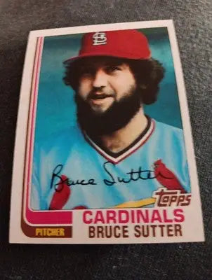 1982 Topps - Bruce Sutter #260. Cardinals. NRMT+ - Baseball Card Single