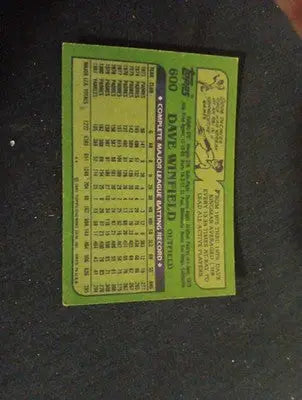 1982 Topps - Dave Winfield #600. NY Yankees. NRMT+ - Baseball Card Single