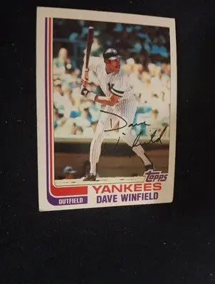 1982 Topps - Dave Winfield #600. NY Yankees. NRMT+ - Baseball Card Single