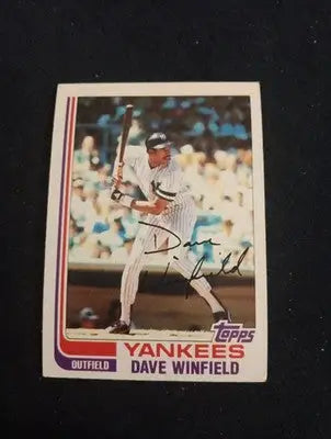 1982 Topps - Dave Winfield #600. NY Yankees. NRMT+ - Baseball Card Single