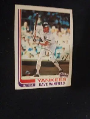 1982 Topps - Dave Winfield #600. NY Yankees. NRMT+ - Baseball Card Single