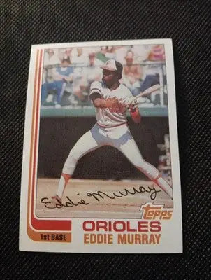 1982 Topps - Eddie Murray #390. Baltimore Orioles. EX - EX+ - Baseball Card Single