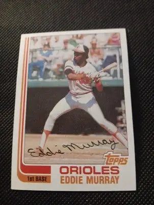 1982 Topps - Eddie Murray #390. Baltimore Orioles. EX - EX+ - Baseball Card Single
