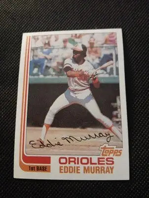 1982 Topps - Eddie Murray #390. Baltimore Orioles. EX - EX+ - Baseball Card Single