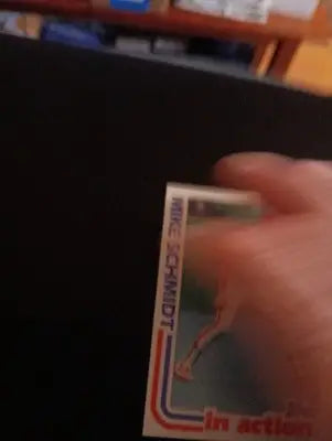 1982 Topps - In Action Mike Schmidt #101. Phillies. NRMT+