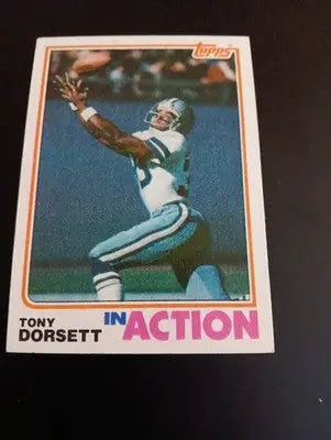 1982 Topps - In Action Tony Dorsett #312. Dallas Cowboys. NRMT+ - Football Card Single