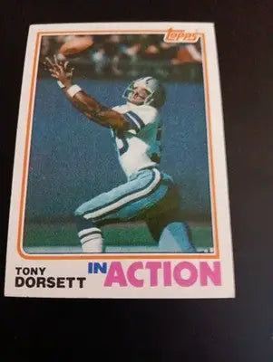 1982 Topps - In Action Tony Dorsett #312. Dallas Cowboys. NRMT+ - Football Card Single