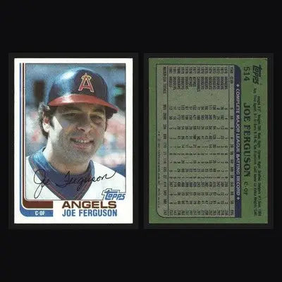 1982 Topps Joe Ferguson #514 California Angels - Baseball Card Single
