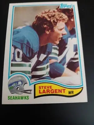 1982 Topps - Steve Largent #249. Seattle Seahawks. NFL. NRMT+