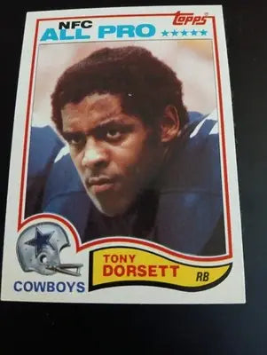 1982 Topps - Tony Dorsett #311. Dallas Cowboys. NRMT+ - Football Card Single