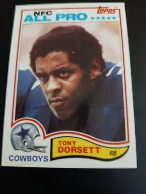 1982 Topps - Tony Dorsett #311. Dallas Cowboys. NRMT+ - Football Card Single