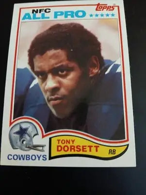 1982 Topps - Tony Dorsett #311. Dallas Cowboys. NRMT+ - Football Card Single