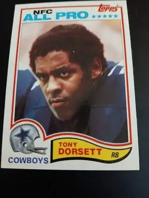 1982 Topps - Tony Dorsett #311. Dallas Cowboys. NRMT+ - Football Card Single