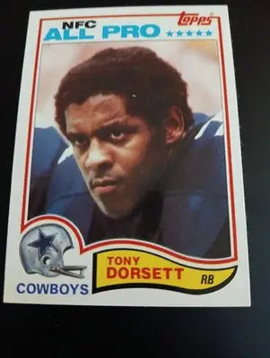 1982 Topps - Tony Dorsett #311. Dallas Cowboys. NRMT+ - Football Card Single