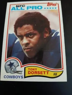 1982 Topps - Tony Dorsett #311. Dallas Cowboys. NRMT+ - Football Card Single