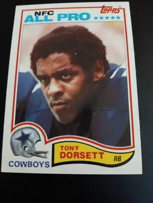 1982 Topps - Tony Dorsett #311. Dallas Cowboys. NRMT+ - Football Card Single