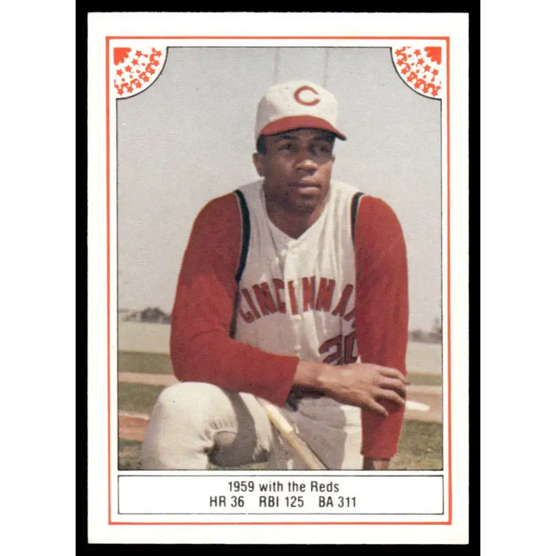 1983 #3 Frank Robinson EX/NM Cincinnati Reds Baseball Card - Baseball Card Single
