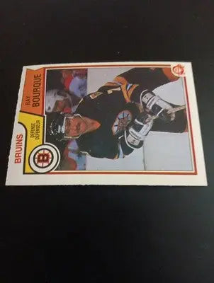 1983-84 O-Pee-Chee - Ray Bourque #45. Boston Bruins. EX+ - Hockey Card Single