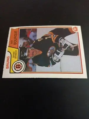 1983-84 O-Pee-Chee - Ray Bourque #45. Boston Bruins. EX+ - Hockey Card Single
