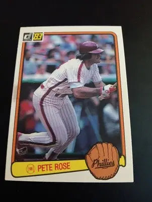 1983 Donruss - Pete Rose #42. Reds. NRMT+ - Baseball Card Single