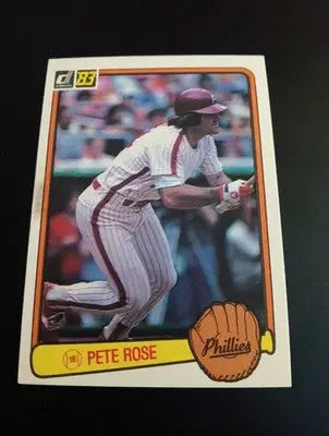 1983 Donruss - Pete Rose #42. Reds. NRMT+ - Baseball Card Single