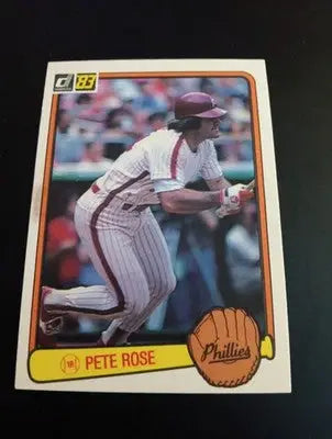 1983 Donruss - Pete Rose #42. Reds. NRMT+ - Baseball Card Single