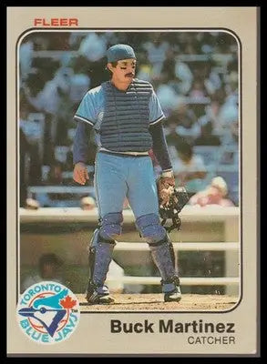 1983 Fleer #433 Buck Martinez