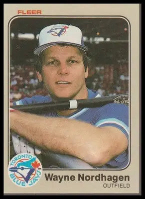 1983 Fleer #438 Wayne Nordhagen