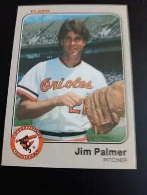 1983 Fleer - Jim Palmer #69. Baltimore Orioles. HOF. EX-NRMT - Baseball Card Single