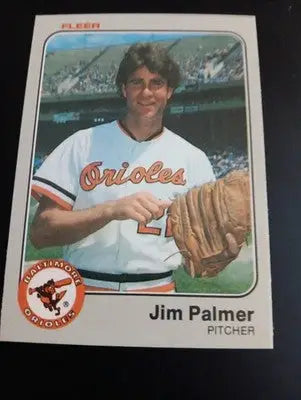 1983 Fleer - Jim Palmer #69. Baltimore Orioles. HOF. EX-NRMT - Baseball Card Single