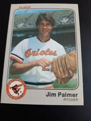 1983 Fleer - Jim Palmer #69. Baltimore Orioles. HOF. EX-NRMT - Baseball Card Single