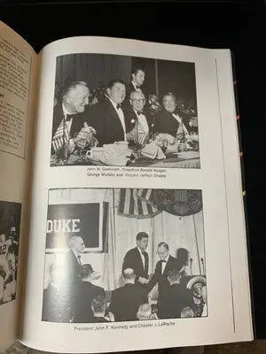 1983 National Football Foundation & College HOF Awards Dinner Program Jack Kemp