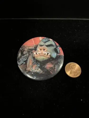 Orc button featuring Jedi Gamorrean Guard from Star Wars Return of the Jedi 2’’ badge
