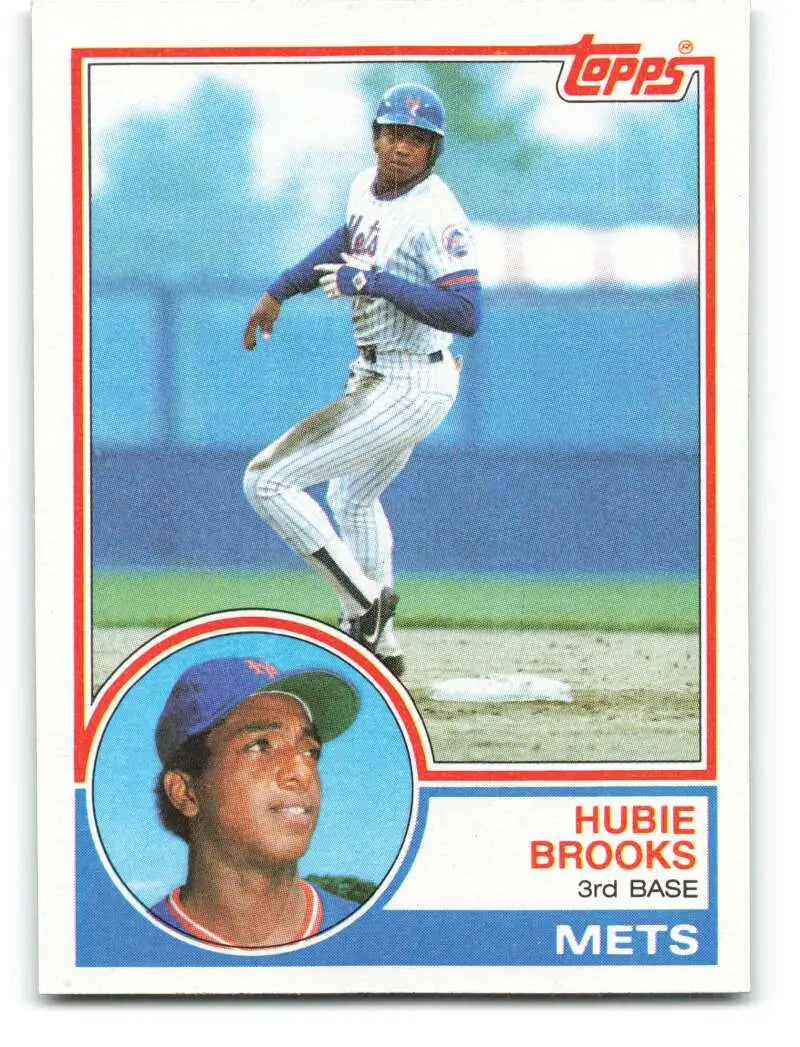 1983 Topps #134 Hubie Brooks EX Excellent New York Mets Baseball Card