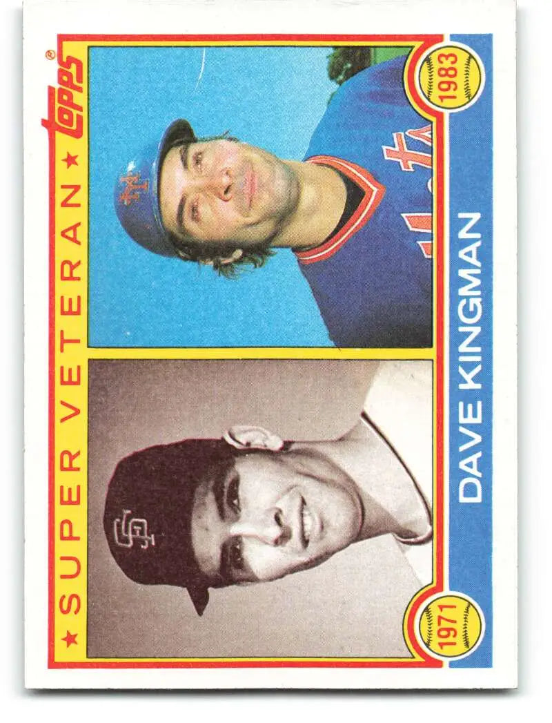 1983 Topps #161 Dave Kingman EX Excellent San Francisco Giants/New York Mets Baseball Card