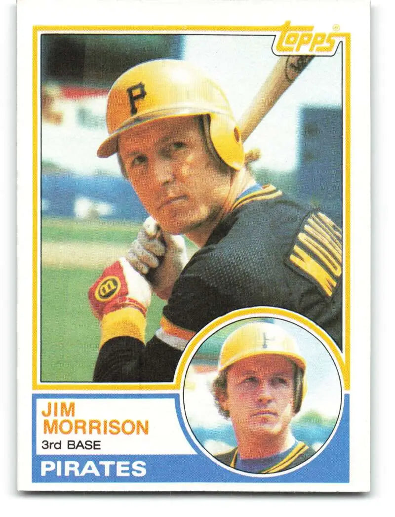 1983 Topps #173 Jim Morrison EX Excellent Pittsburgh Pirates Baseball Card - Baseball Card Single