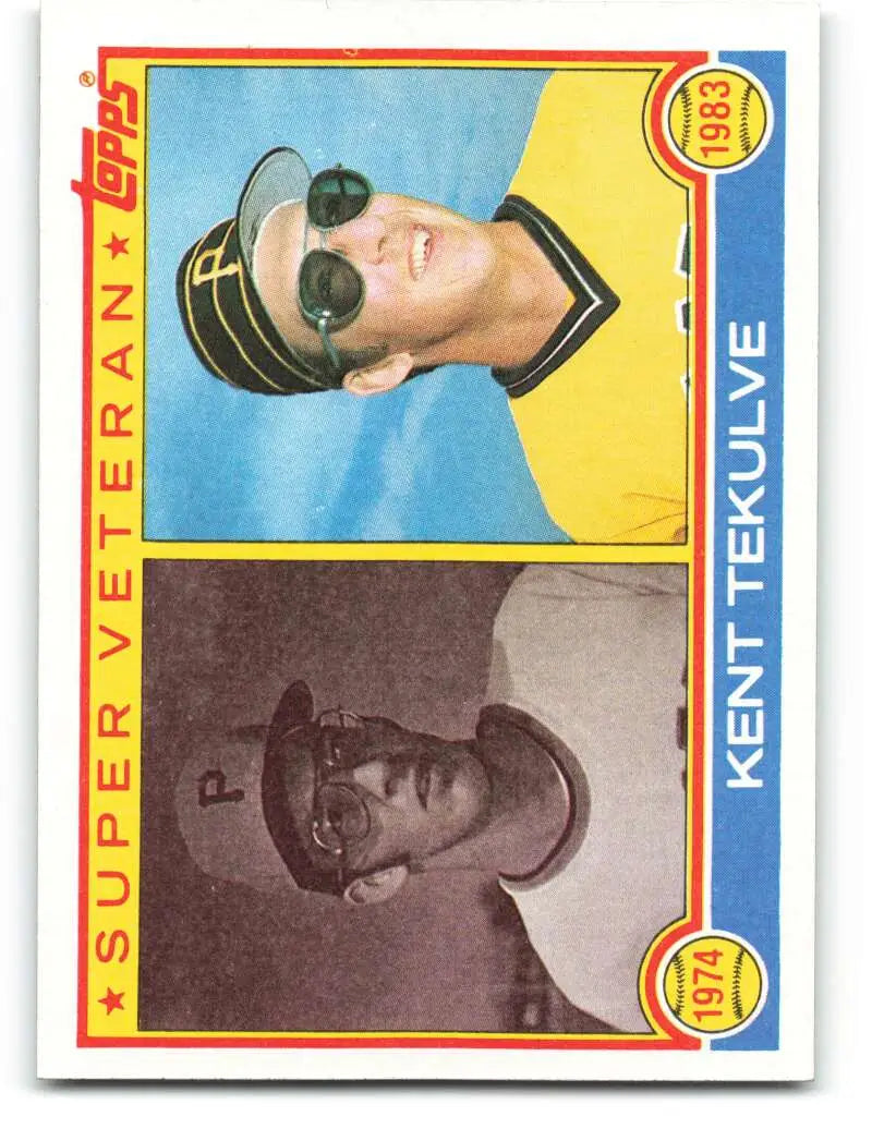 1983 Topps #18 Kent Tekulve EX Excellent Pittsburgh Pirates Baseball Card - Baseball Card Single