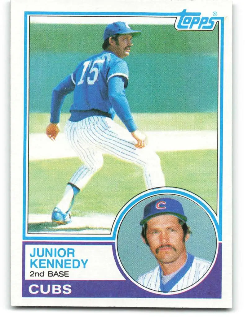 1983 Topps #204 Junior Kennedy EX Excellent Chicago Cubs Baseball Card - Baseball Card Single