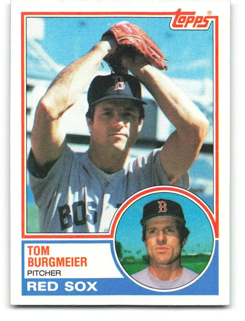 1983 Topps #213 Tom Burgmeier EX Excellent Boston Red Sox Baseball Card
