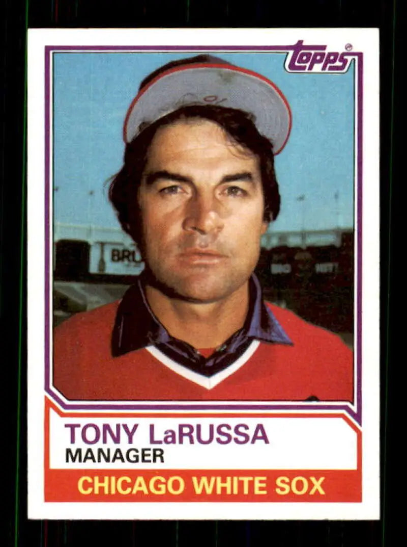 1983 Topps #216 Tony LaRussa EX Excellent Chicago White Sox Baseball Card - Baseball Card Single