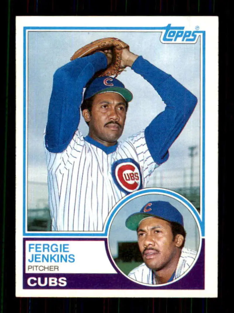 1983 Topps #231 Fergie Jenkins EX Excellent Philadelphia Phillies/Chicago Cubs Baseball Card - Baseball Card Single