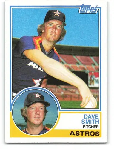 1983 Topps #247 Dave Smith NM Near Mint Astros ID:12594 - Baseball Card Single
