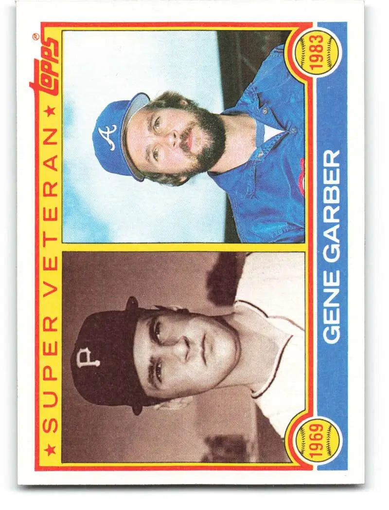1983 Topps #256 Gene Garber EX Excellent Pittsburgh Pirates/Atlanta Braves Baseball Card - Baseball Card Single