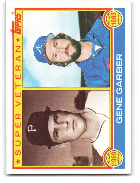 1983 Topps #256 Gene Garber EX Excellent Pittsburgh Pirates/Atlanta Braves Baseball Card - Baseball Card Single
