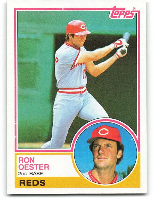 1983 Topps #269 Ron Oester EX Excellent Cincinnati Reds Baseball Card - Baseball Card Single