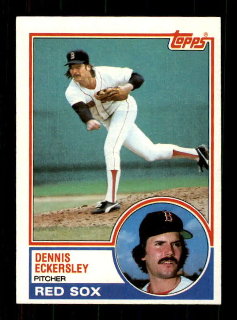 1983 Topps #270 Dennis Eckersley EX Excellent Boston Red Sox Baseball Card