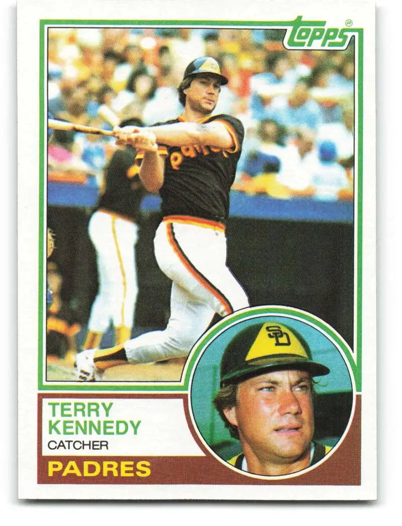 1983 Topps #274 Terry Kennedy EX Excellent San Diego Padres Baseball Card