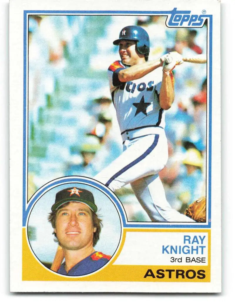 1983 Topps #275 Ray Knight EX Excellent Houston Astros Baseball Card - Baseball Card Single