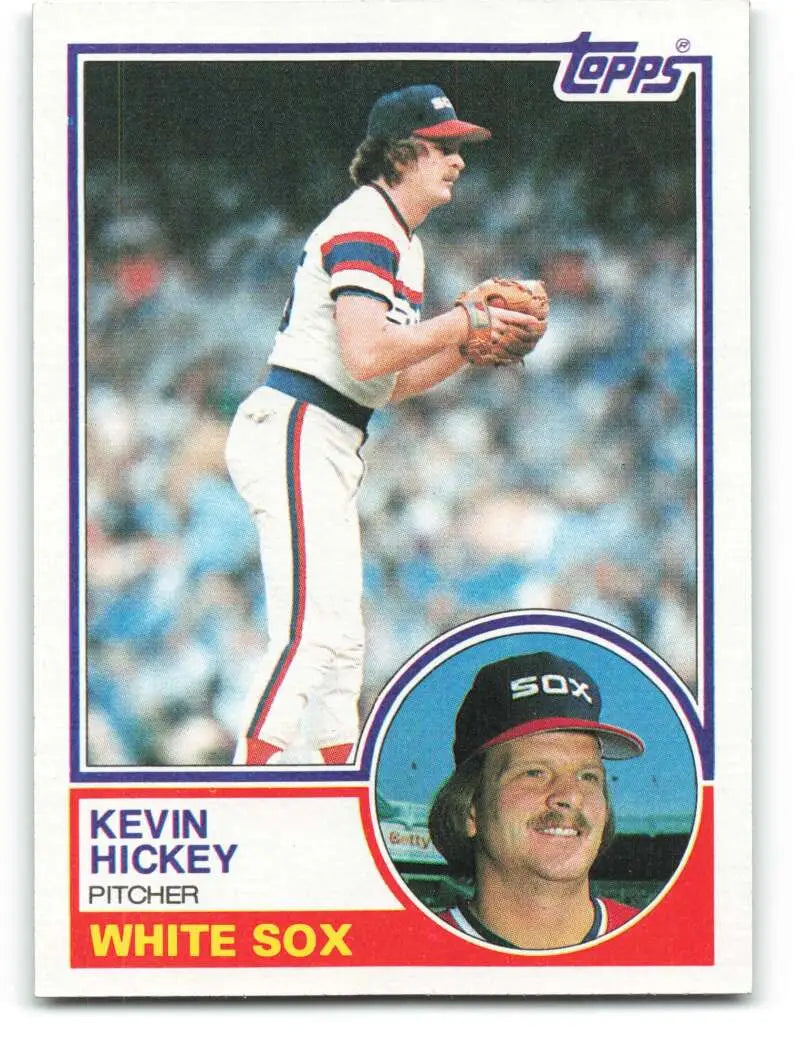 1983 Topps #278 Kevin Hickey EX Excellent Chicago White Sox Baseball Card - Baseball Card Single